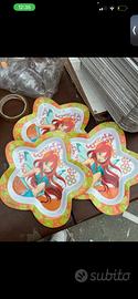 3 piattini winx in melamina