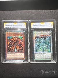 Exodia + Stardust dragon TN23- GEM MINT💎 GCA 10