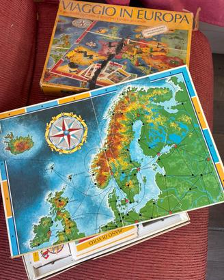 Viaggio in europa risiko vintage gioco