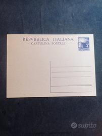 CARTOLINA  POSTALE (GIUGNO 1947) FIL. C 133 LIRE 4