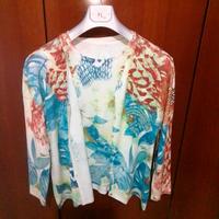 twin set multicolore 