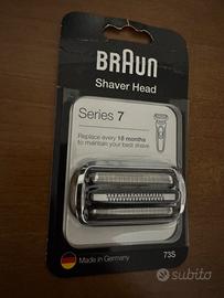 Braun testina rasoio