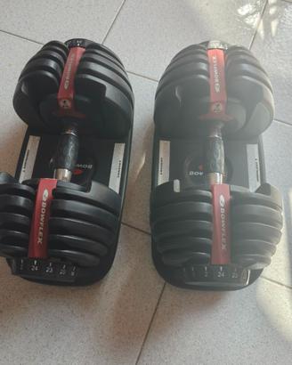 Coppia Manubri Regolabili Bowflex 2-24KG