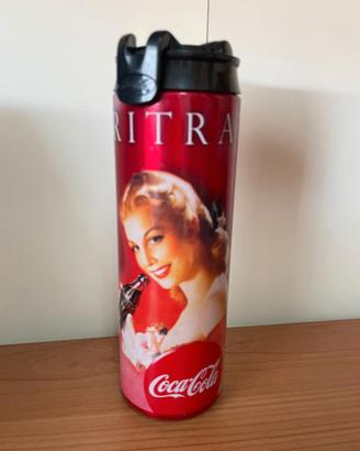 Borraccia Coca Cola Vintage ritratti 1945
