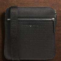Armani EA Borsa Uomo a Tracolla Nera Originale