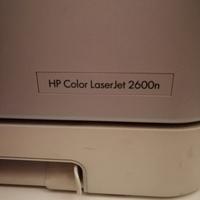 Stampante HP color laser jet 2600n.