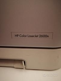 Stampante HP color laser jet 2600n.