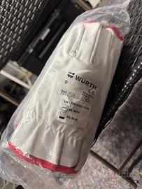 Guanto pelle fiore bov.Elastico stringipolso Würth