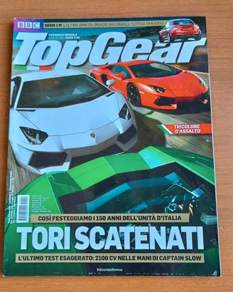 Lamborghini aventador bbc top gear rivista 2011 bm