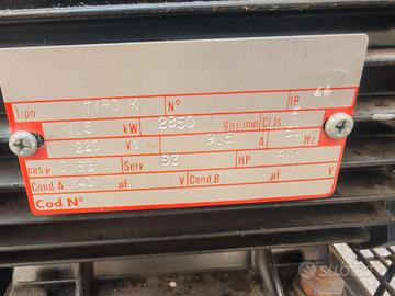 Compressore a pistoni usato Balma - serbatoio 50 litri