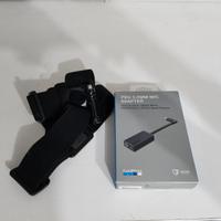 Adattatore microfono GoPro Pro 3,5 mm + fascia