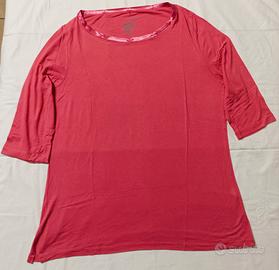 Fiorella Rubino Maglia Rosa Taglia XXL