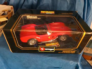 modello burago  ferrari 250 1/18