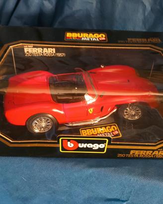 modello burago  ferrari 250 1/18