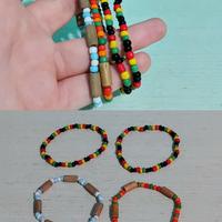 4 braccialetti unisex