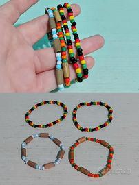 4 braccialetti unisex