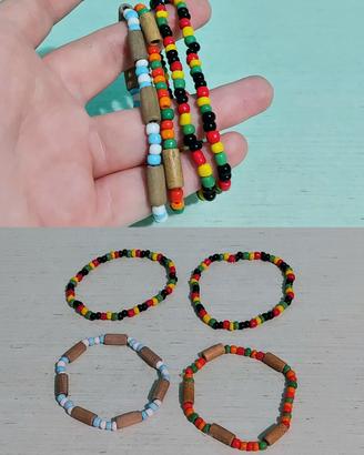 4 braccialetti unisex
