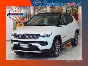 Jeep Compass 1.6 mjt Limited 130cv TETTO-NAVI-PELL