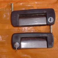 Fiat 126 MANIGLIE SERRATURE PORTIERE CON CHIAVE OR