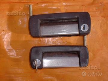 Fiat 126 MANIGLIE SERRATURE PORTIERE CON CHIAVE OR