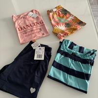 Stock in cotone per bimba tg 10 anni(metà nuovo)