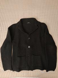 Cardigan uomo 100% lana