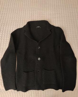 Cardigan uomo 100% lana