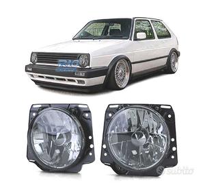 FARI VOLKSWAGEN VW GOLF MK2 83-91 SCURI FONDO CROM