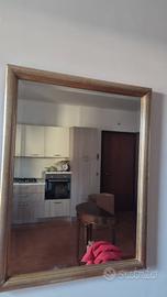 specchio classico muro parete cornice oro 