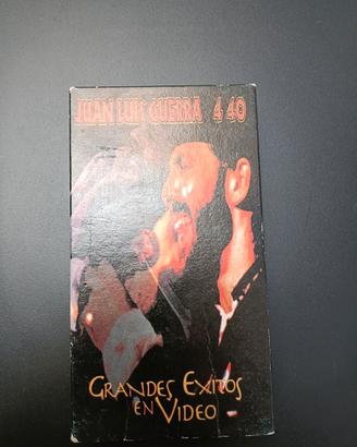 CASSETTA VHS JUAN LUIS GUERRA “4:40”