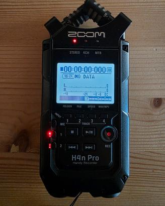 Registratore audio portatile ZOOM H4n Pro