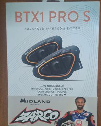 Coppia Intercom System Midland BTX1 PRO S