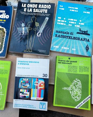 Libri elettronico radio TV guasti interferenze ecc
