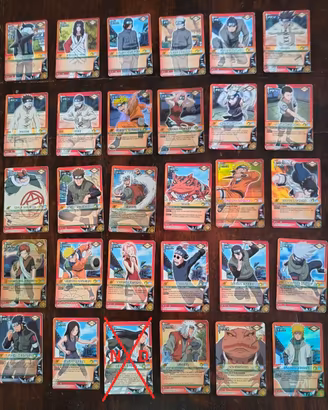Naruto Card Game 113 carte Serie 3 La Maledizione