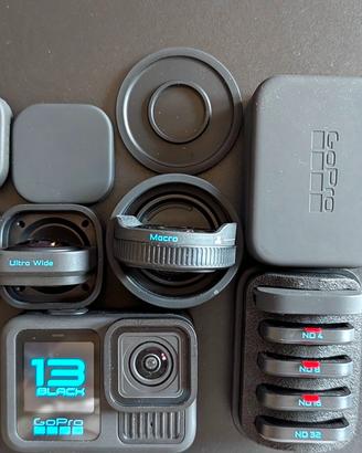 GoPro HERO13 PACK DEFINITIVO: 3 Mod, filtri ND, SD