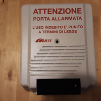 Allarme porte di sicurezza