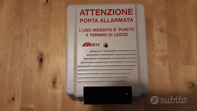 Allarme porte di sicurezza
