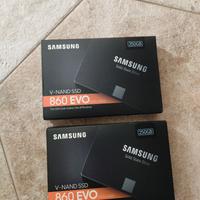 2 Hard disk Samsung 860 EVO 250 GB