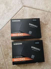 2 Hard disk Samsung 860 EVO 250 GB