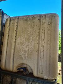 Vasca cisterna recupero acqua irrigazione usata