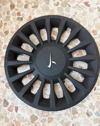 Copri cerchio lancia ypsilon black and noir