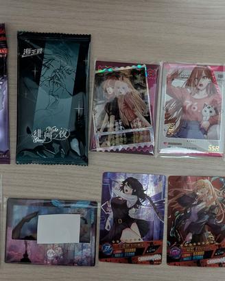 Lotto Pacchetti e Carte Waifu