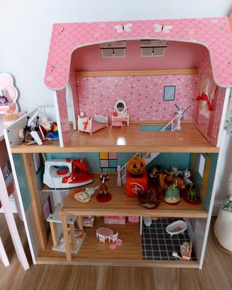 Casa bambole legno