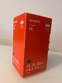 Obiettivo SONY 70-300 G OSS F4.5-5.6 SEL70300G