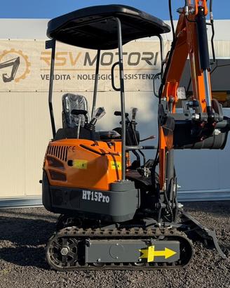 Miniescavatore RSV 12Q MOTORE KUBOTA 3 CILINDRI