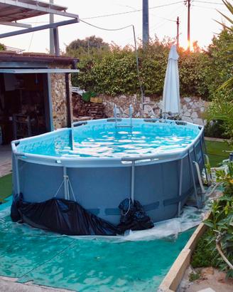 Piscina esterna “Bestway Power Steel Frame Pool”