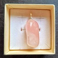 Ciondolo Quarzo Rosa