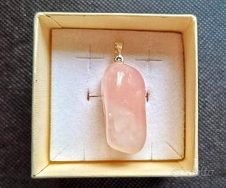 Ciondolo Quarzo Rosa