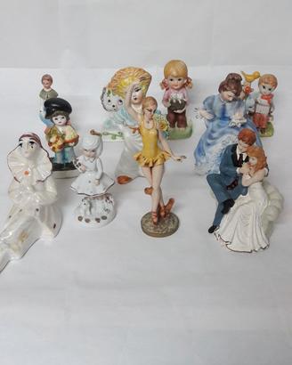 Statuine, bomboniere varie