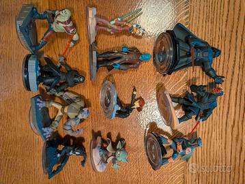  statuette infinity Disney  star wars e marvel